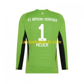 FC Bayern Monaco Manuel Neuer 1 Portiere Maglia Trasferta 2023/2024 Manica Lunga